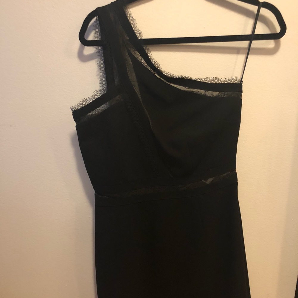 Noam Hanoch Black off the shoulder dress size 6